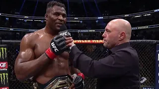 UFC 270: Francis Ngannou Octagon Interview