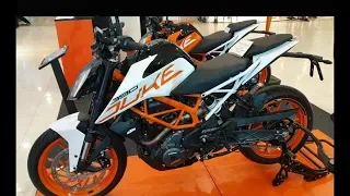 KTM Duke 390 White colour | walk around