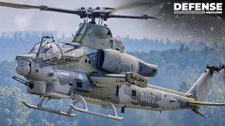 AH-1Z Viper flight (Czech Air Force)