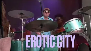 Erotic City - George Clinton and Prince video Drum Cover
