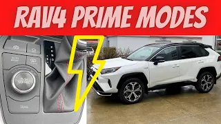 TOYOTA RAV4 PRIME DRIVING MODES - OPERATION MODES