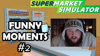 caseoh supermarket simulator funny moments #2