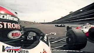 Emerson Fittipaldi vs. Al Unser Jr 1989 Indy 500