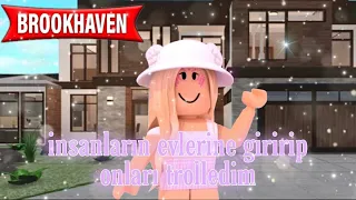 💸İnsanların evine gizlice girdim😱|💣Kasalarını patlattım💥|ROBLOX Brookhaven|İpek Bayraktar♥︎