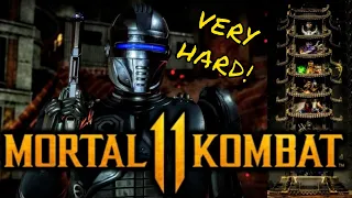 MK11 *ROBOCOP* VERY HARD KLASSIC TOWER GAMEPLAY!! (NO MATCHES LOST)