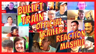 BULLET TRAIN - OFFICIAL TRAILER - REACTION MASHUP - BRAD PITT IS A BADASS!!! - [ACTION REACTION]