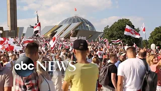 Historic protests in Belarus