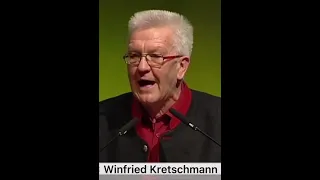 Winfried Kretschmann(Grüne): Der Ministerpräsident fährt Daimler....!