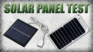 Charge Your Phone Forever? Cheap USB Solar Panel Test