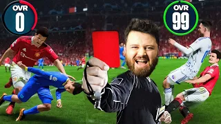 كل بطاقة حمراء لماجوير يتطور +1 ⛔️ فيفا  FIFA