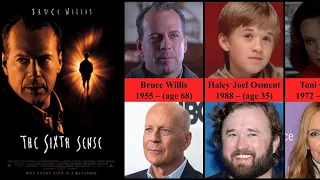 The Sixth Sense Cast (1999) | Then and Now