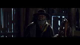 The Hateful Eight - Warren and Bob in the stable