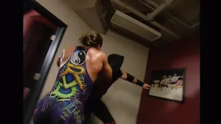 Kane throws RVD through a wall Jul. 14, 2003
