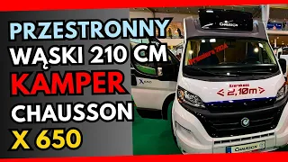 Chausson X 650  Przestronny z garażem wąski kamper . Czy to możliwe ?