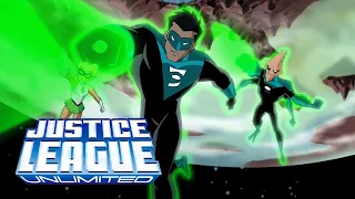 Amazo destroys all the Green Lanterns in his path to kill Lex Luthor | Justice League Unlimited