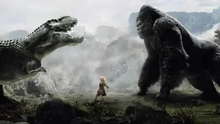 🔴ФИЛЬМ HD [[King Kong vs T-Rexes]] - Fight Scene - Movie CLIP [1080p 60 FPS HD]