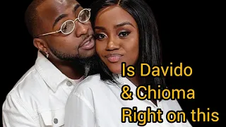 IS DAVIDO AND CHIOMA RIGHT ON THIS??  SEE HOW.......