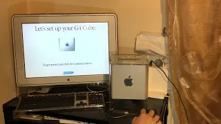 Setting Up Power Mac G4 Cube - Mac OS 9.0.4 [First Boot] [Welcome Video] [Setup]