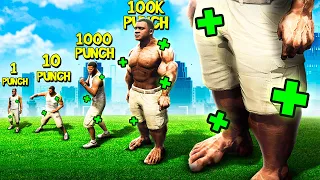 Every PUNCH is +1 STRENGTH In GTA 5