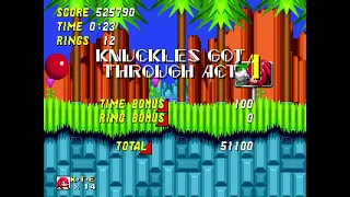 [TAS] [Obsoleted] [CamHack] Genesis Knuckles in Sonic the Hedgehog 2 "100%" by ShiningProdigy9000...