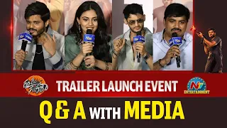 Q & A with Media | Gam Gam Ganesha Trailer Launch Event | Anand Deverakonda | NTV ENT