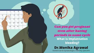 Can you get pregnant even after having periods in same cycle | Dr. Monika Agrawal