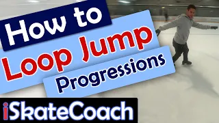 How to Loop Jump on ice! Ice skating #iceskating #figureskating