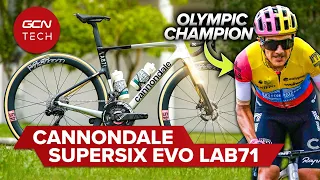 Richard Carapaz's Cannondale SuperSix EVO Lab71 | Olympic Champion Bike!