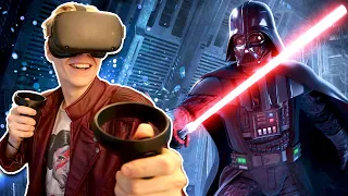 MEETING DARTH VADER | Star Wars: Vader Immortal - Episode 1 (Oculus Quest VR Gameplay)