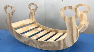 Construye un emocionante juego Montessori de madera para niños | Tutorial de carpintería DIY