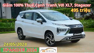 ✅ Giảm 100% Thuế, Mitsubishi Xpander Cạnh Tranh Mạnh Với XL7, Stagazer | Xegiatot24h