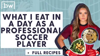 Professional Soccer Player Full Day of Eating + Full Recipes