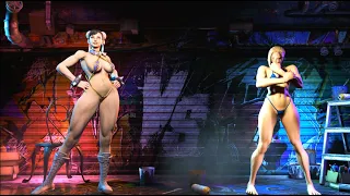 Street Fighter 6 - Chun-Li vs Cammy (Bikini mod)