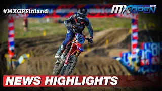 News Highlights | EMXOpen Race 2 | MXGP of Finland 2022 #MXGP #Motocross