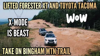 Lifted Forester XT and Tacoma Take On Bingham Mtn Trail (FULL VIDEO)