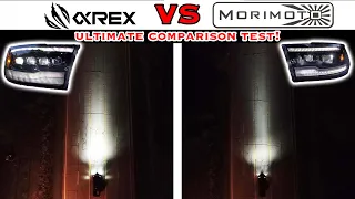 TEST | Alpharex Nova Series VS Morimoto XB Headlights | 09-18 RAM | 4th GEN RAM