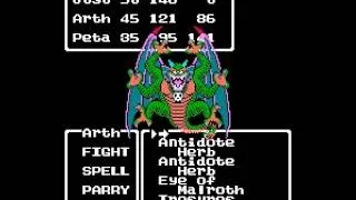 Dragon Warrior 2  NES Final Battle - Malroth