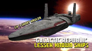 8 Rarest Starships Used By the Galactic Republic