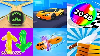 Race Master 3D VS Going Balls Ball Run 2048 Blob Runner 3D #1