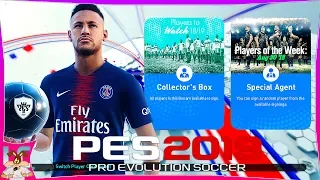 PES 2019 myClub #2 - Players Of The Week & Collector's Box Agent Opening! (4K PS4 Pro)