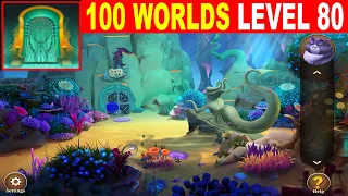 100 Worlds LEVEL 80 Walkthrough - Escape Room Game 100 Worlds Guide