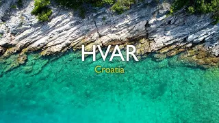 Hvar 2023 - Travel video | 4K | Drone video