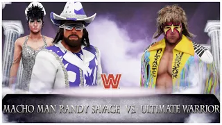 WRESTLEMANIA VII - Macho Man Randy Savage VS Ultimate Warrior (Retirement Match)