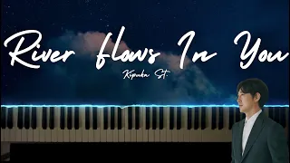 "River Flows In You" on PIANO (Yiruma Piano Cover)