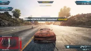 Need For Speed Most Wanted 7 Gameplay Part 16 Beat The Lexus LFA