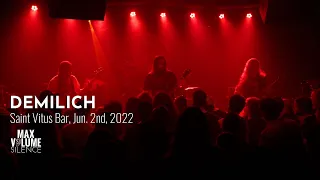 DEMILICH live at Saint Vitus Bar, Jun. 2nd, 2022 (FULL SET)