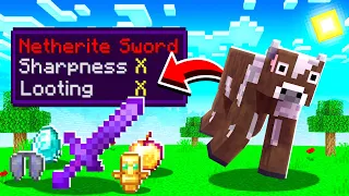 Minecraft, Maar Koeien Droppen Bizarre Items!