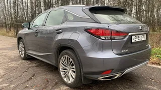 Взял Lexus RX350 - по трассе педаль топтать