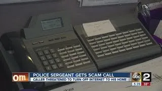 Anne Arundel police Sgt. gets Comcast scam call