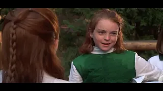 Juego de gemelas Español latino Annie vs Hallie Esgrima y Poker The Parent Trap 1998 Juego de pokar